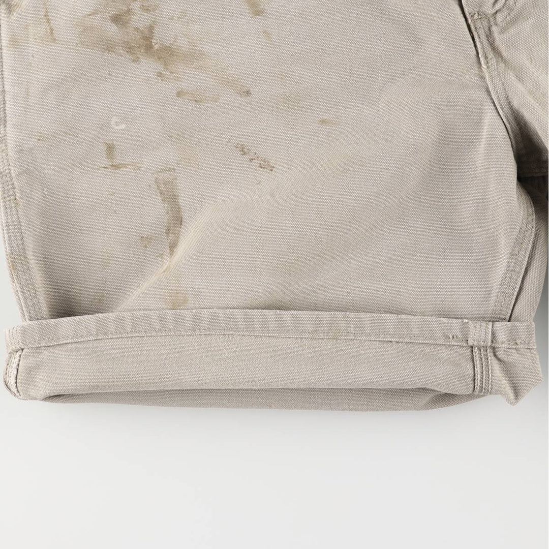 Carhartt Duck Painter Shorts, Shorts, Men's, W38 equivalent cotton Beige type Vintage Second Hand