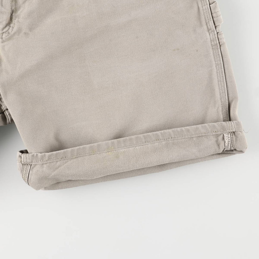 Carhartt Duck Painter Shorts, Shorts, Men's, W38 equivalent cotton Beige type Vintage Second Hand