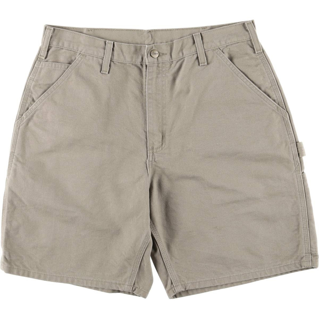 Carhartt Duck Painter Shorts, Shorts, Men's, W34 equivalent cotton Beige type Vintage Second Hand