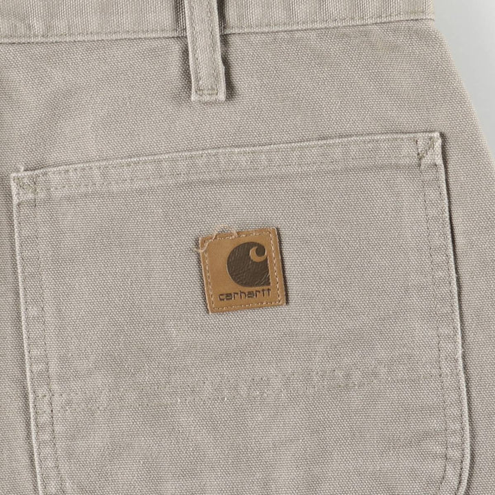 Carhartt Duck Painter Shorts, Shorts, Men's, W34 equivalent cotton Beige type Vintage Second Hand