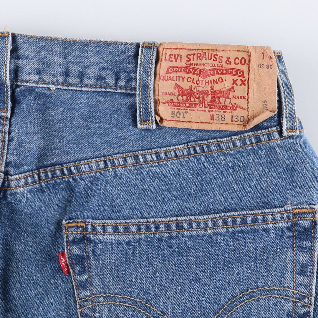 2000'S Levi's 501-0193 Straight Denim Pants, Men's, Size W37 cotton blue type Vintage Second Hand