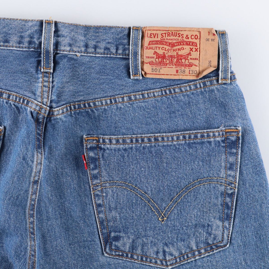 2000'S Levi's 501-0193 Straight Denim Pants, Men's, Size W37 cotton blue type Vintage Second Hand