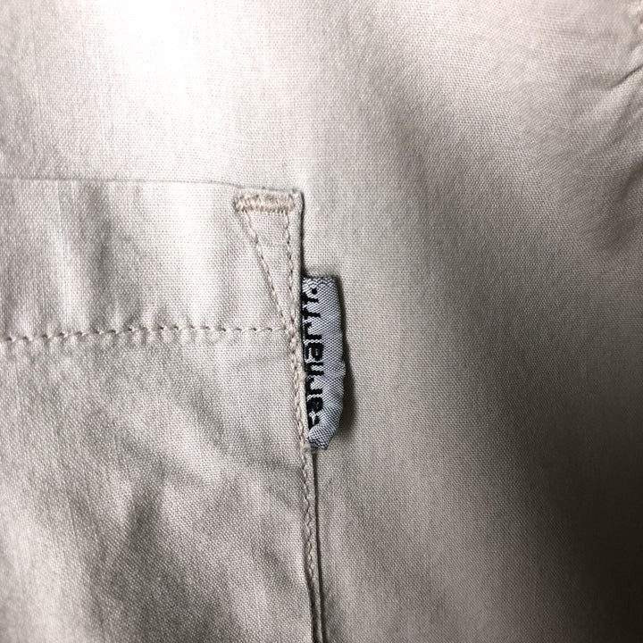 Carhartt short sleeve work shirt, men's XL size cotton Beige type Vintage Second Hand