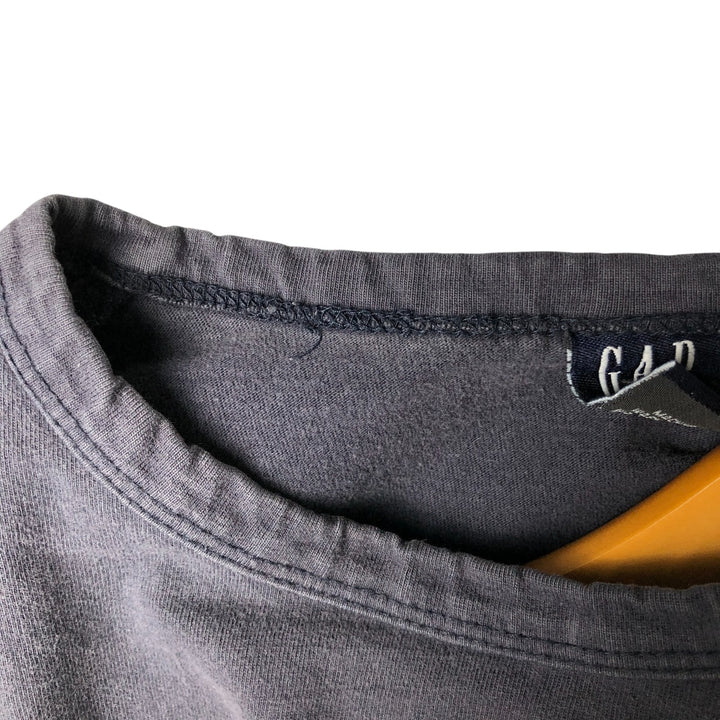 GAP Men's Long Sleeve T-Shirt, Size XXL cotton navy blue type Vintage Second Hand