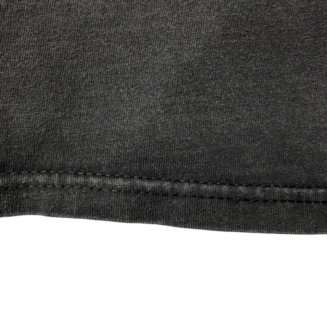 00'S Hanes Long Sleeve T-Shirt, Men's XL cotton black type Vintage Second Hand