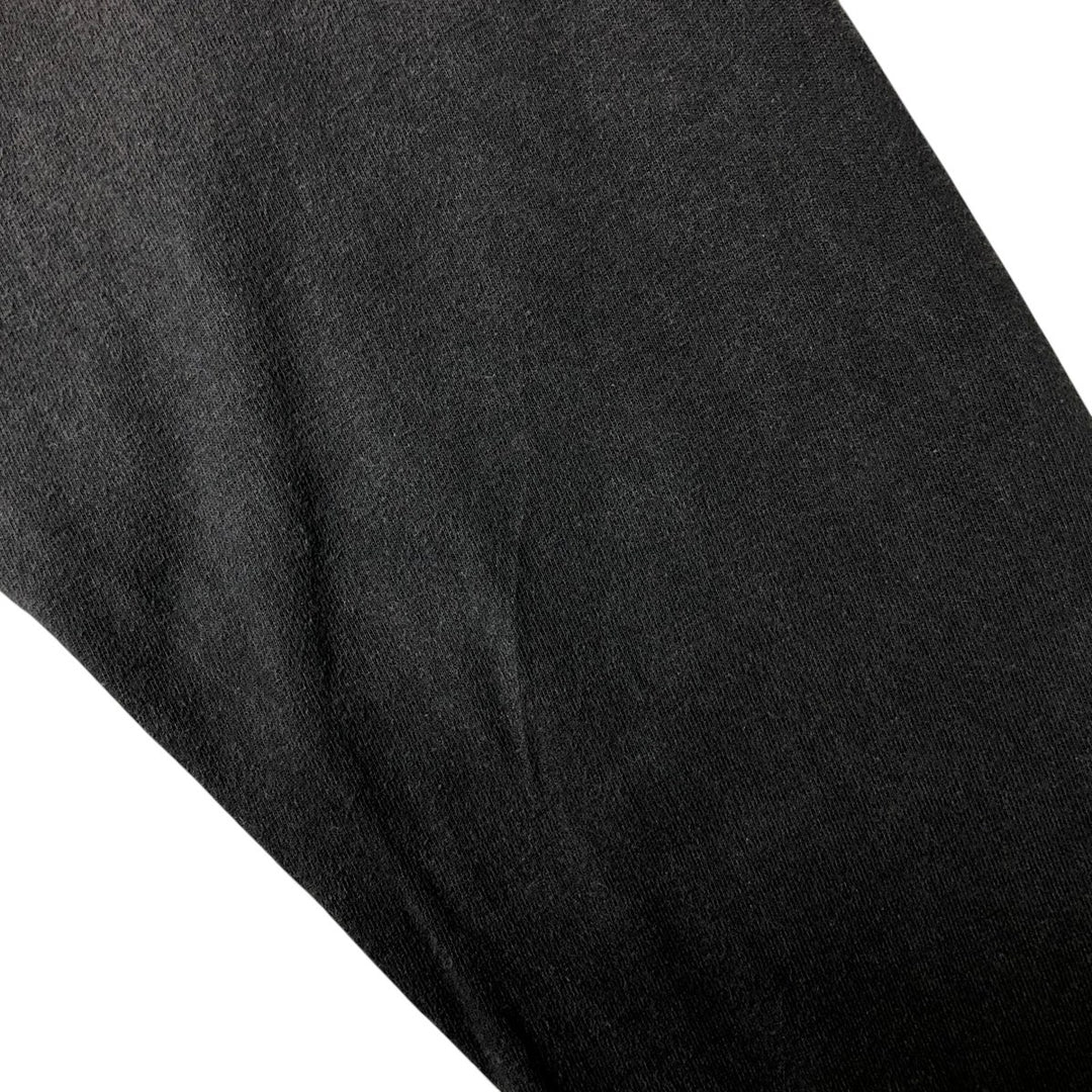 00'S Hanes Long Sleeve T-Shirt, Men's XL cotton black type Vintage Second Hand