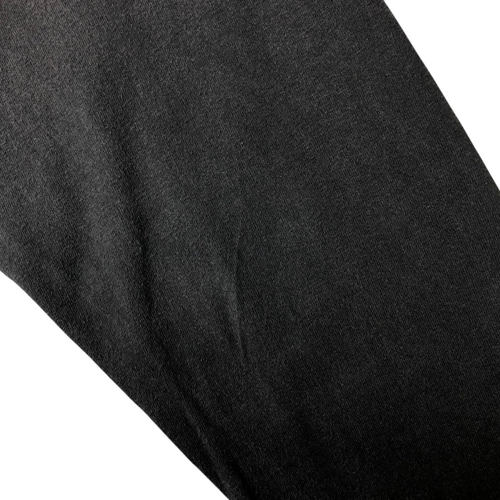 00'S Hanes Long Sleeve T-Shirt, Men's XL cotton black type Vintage Second Hand