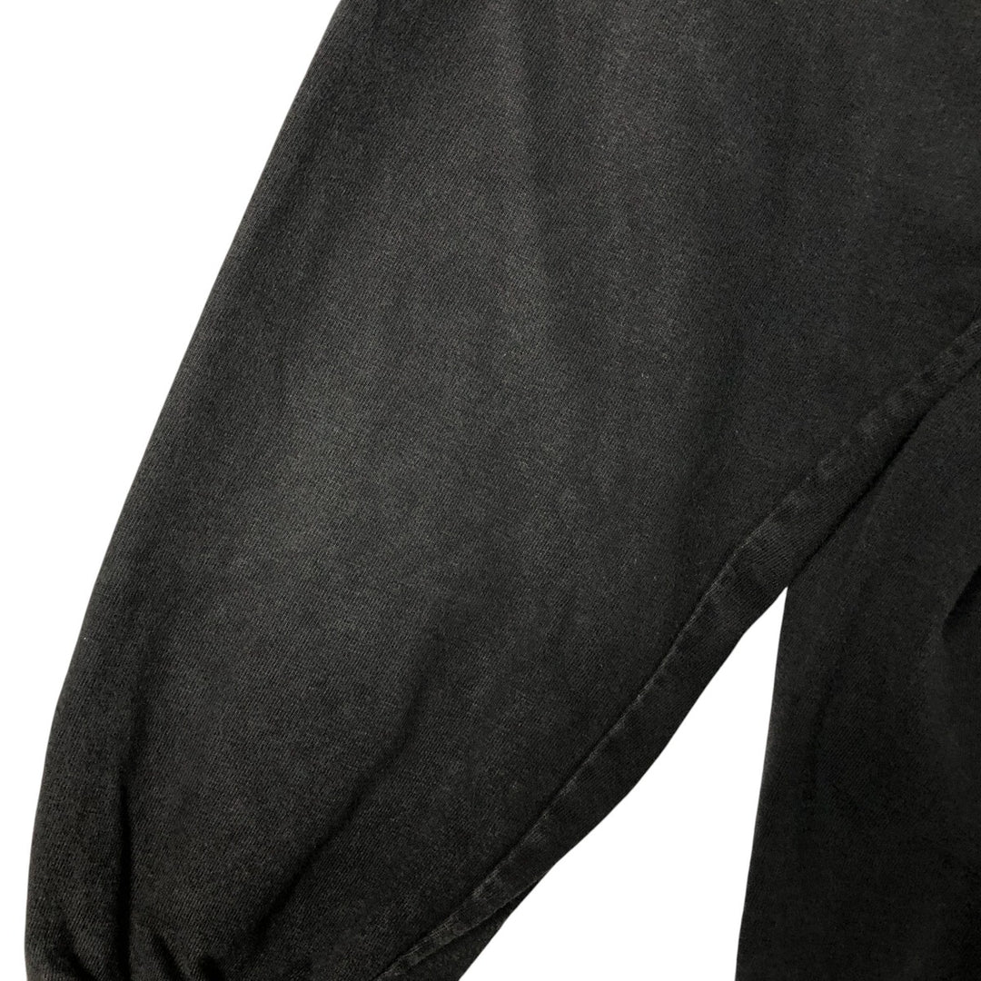 00'S Hanes Long Sleeve T-Shirt, Men's XL cotton black type Vintage Second Hand