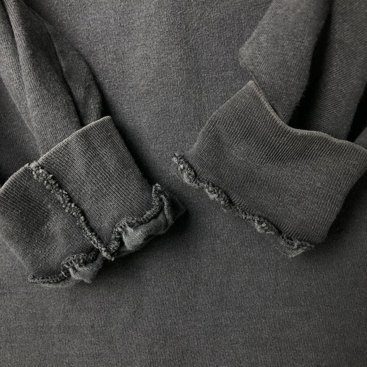 00'S Hanes Long Sleeve T-Shirt, Men's XL cotton black type Vintage Second Hand