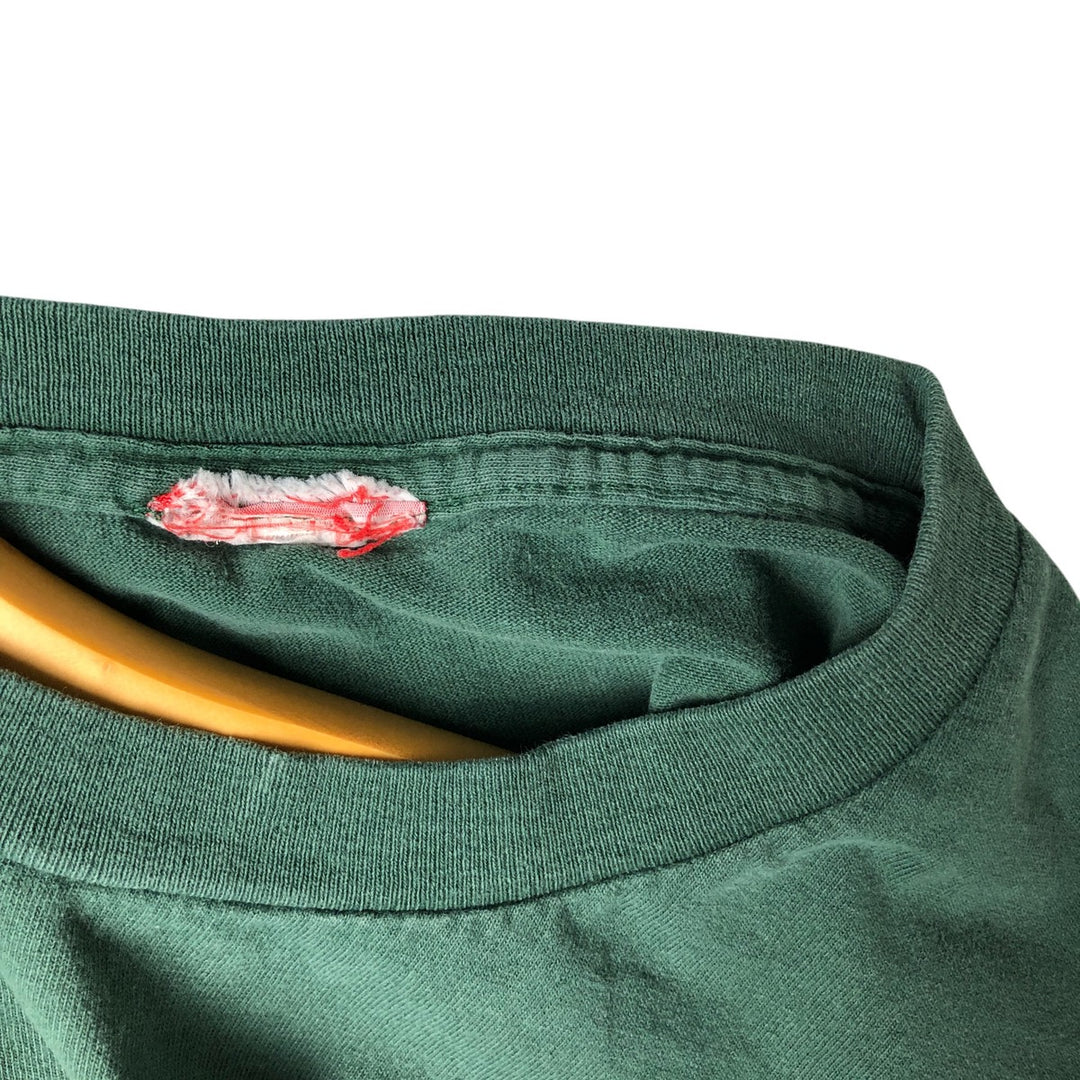 2000'S NFL GREEN BAY PACKERS Long Sleeve T-Shirt, Men's Size L unclear Green type dark green Vintage Second Hand