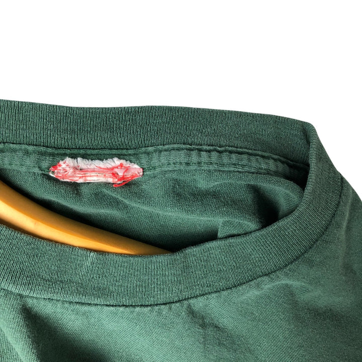 2000'S NFL GREEN BAY PACKERS Long Sleeve T-Shirt, Men's Size L unclear Green type dark green Vintage Second Hand