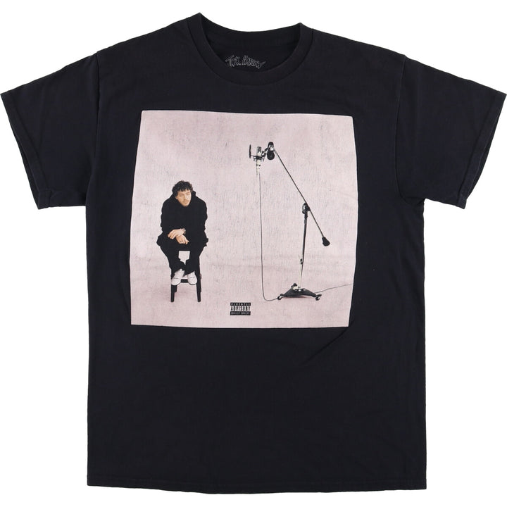 Jack Harlow Band T-Shirt, Men's Size Small cotton black type Vintage Second Hand