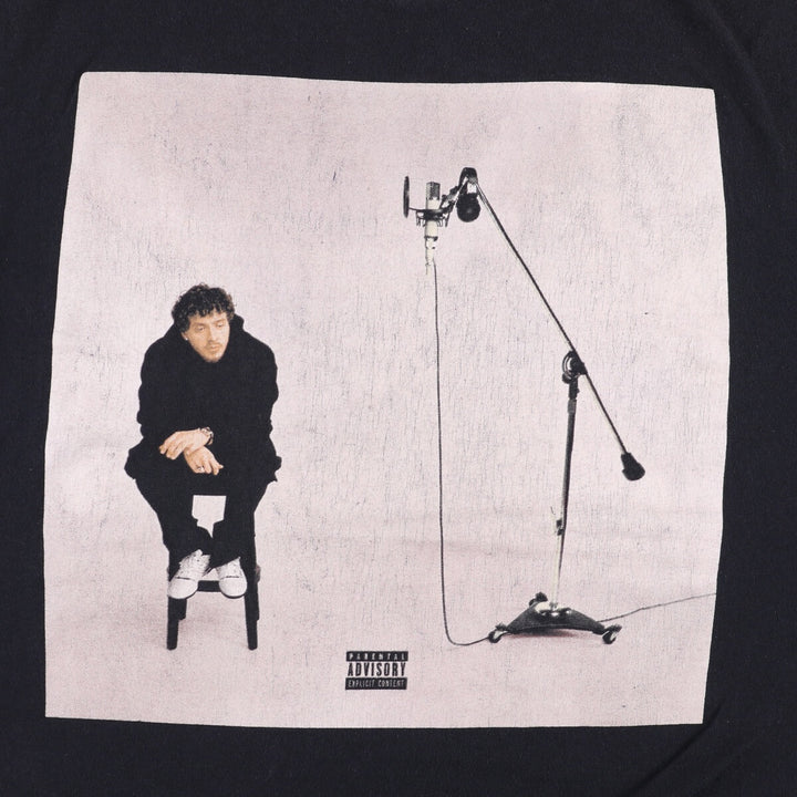 Jack Harlow Band T-Shirt, Men's Size Small cotton black type Vintage Second Hand