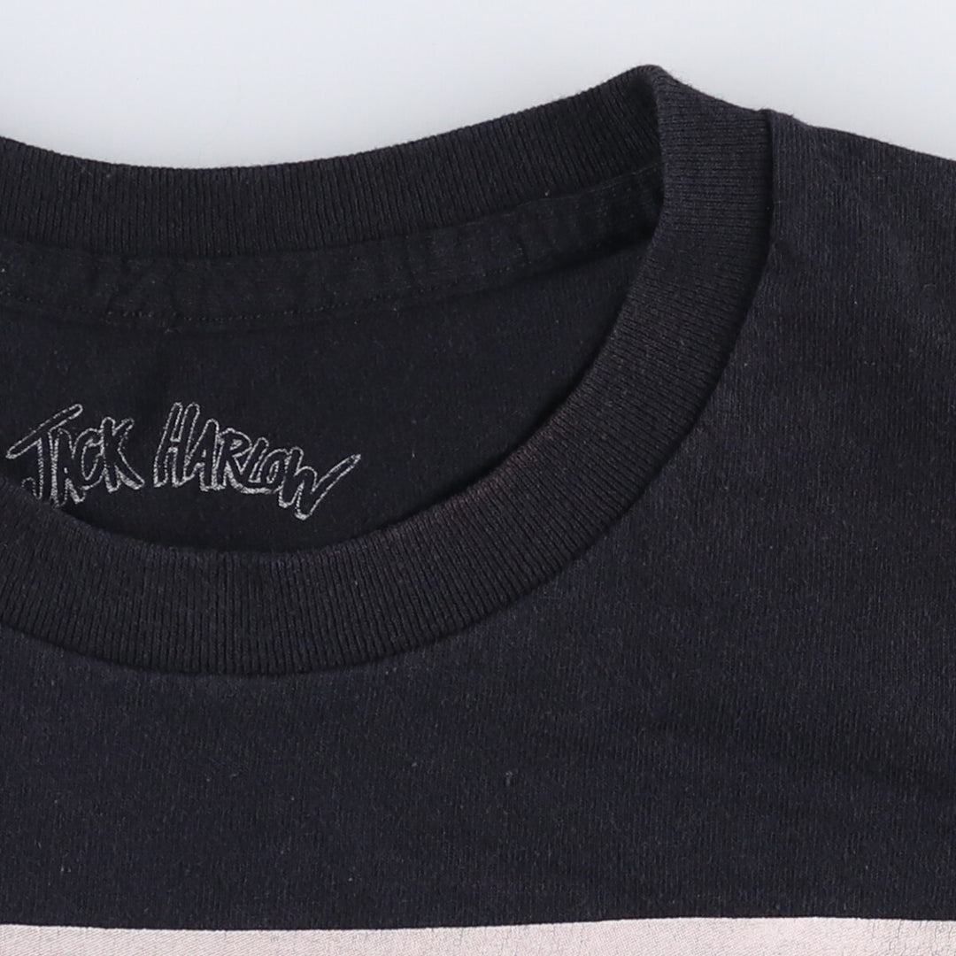 Jack Harlow Band T-Shirt, Men's Size Small cotton black type Vintage Second Hand