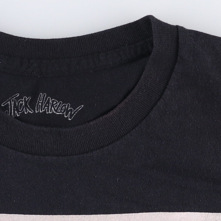Jack Harlow Band T-Shirt, Men's Size Small cotton black type Vintage Second Hand