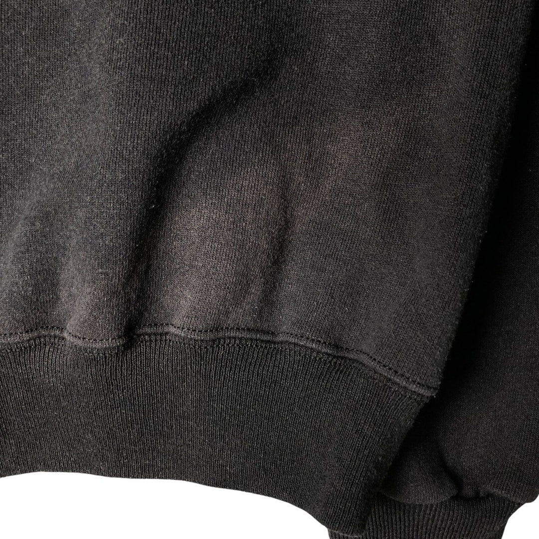 Vintage 90'S Hanes ACTIVEWEAR printed sweatshirt, men's size XXL cotton black type Vintage Second Hand