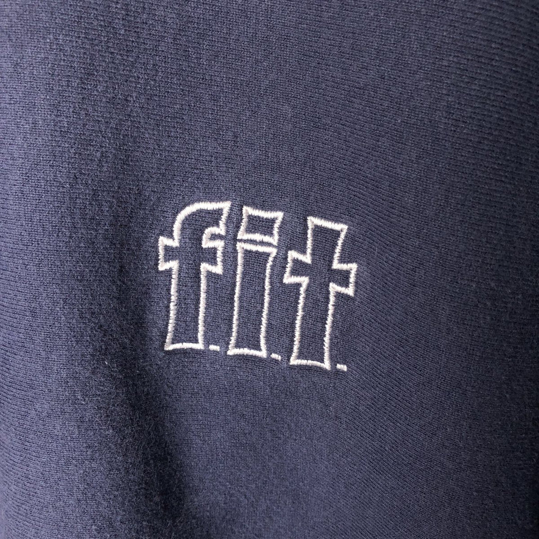 Vintage 90'S MV SPORT PROWEAVE logo sweatshirt, Made in USA, Men's size M cotton navy blue type Vintage Second Hand
