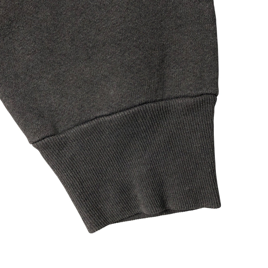 90'S ONEITA Sweatshirt, Made in USA, Men's Size L, Vintage polyester black type Vintage Second Hand