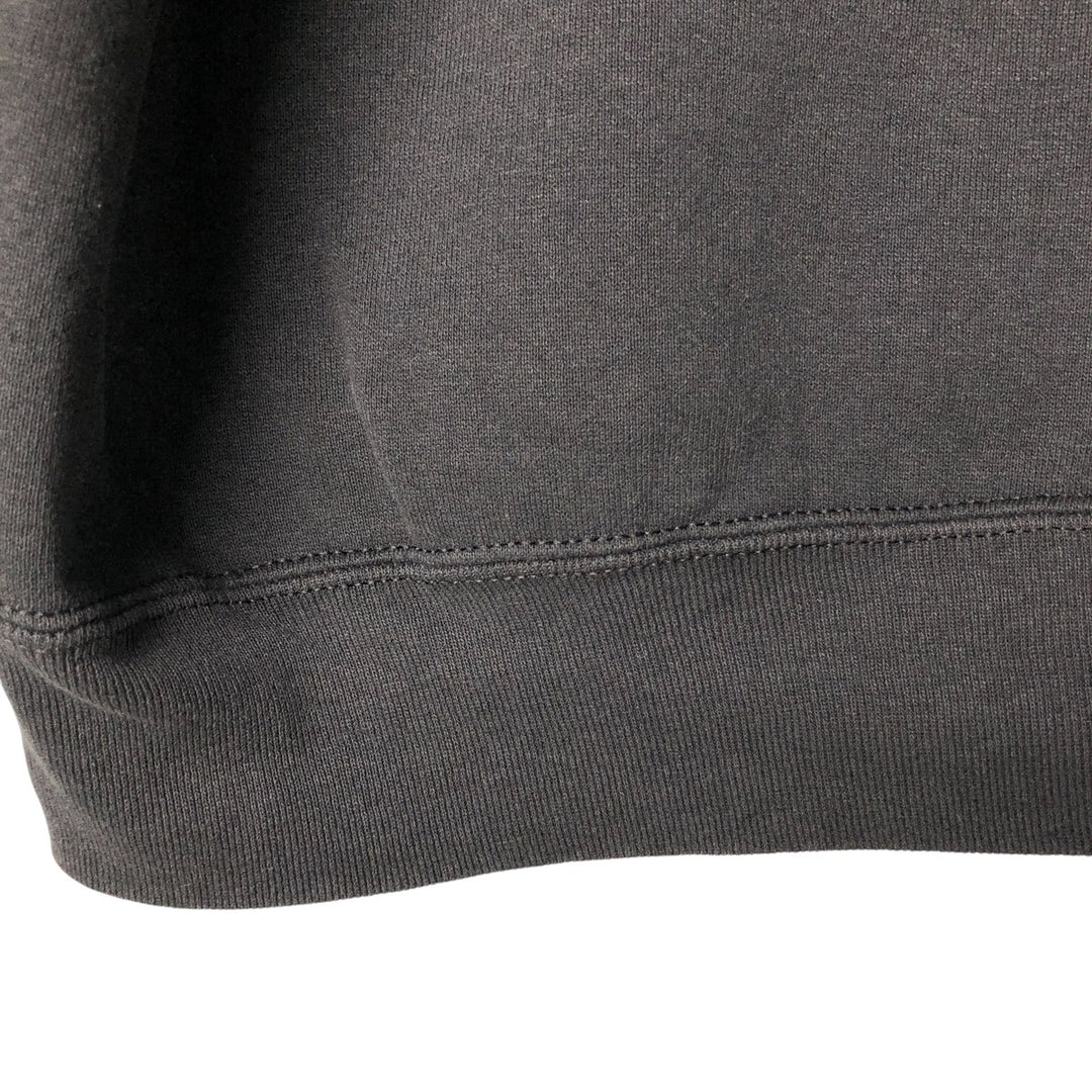 90'S ONEITA Sweatshirt, Made in USA, Men's Size L, Vintage polyester black type Vintage Second Hand
