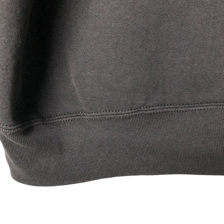 90'S ONEITA Sweatshirt, Made in USA, Men's Size L, Vintage polyester black type Vintage Second Hand