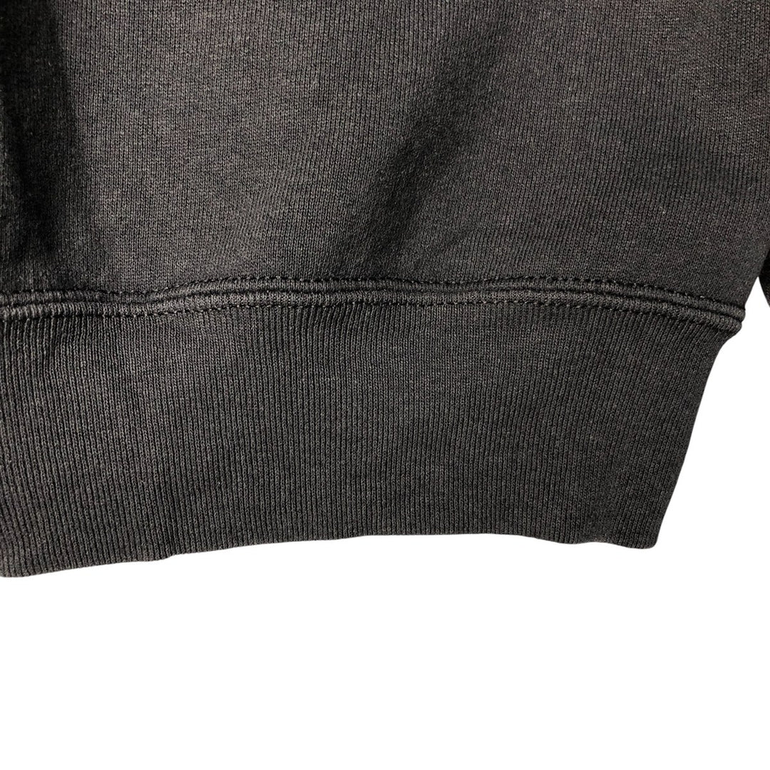90'S ONEITA Sweatshirt, Made in USA, Men's Size L, Vintage polyester black type Vintage Second Hand