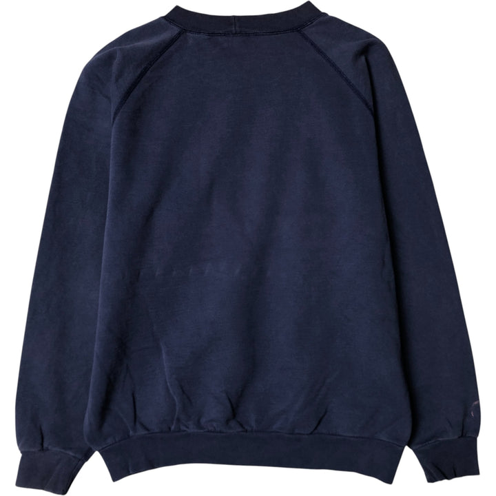 Vintage 90'S NORTHERN printed sweatshirt, size L, men's unclear navy blue type Vintage Second Hand