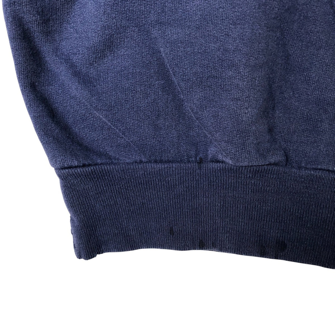 Vintage 90'S NORTHERN printed sweatshirt, size L, men's unclear navy blue type Vintage Second Hand