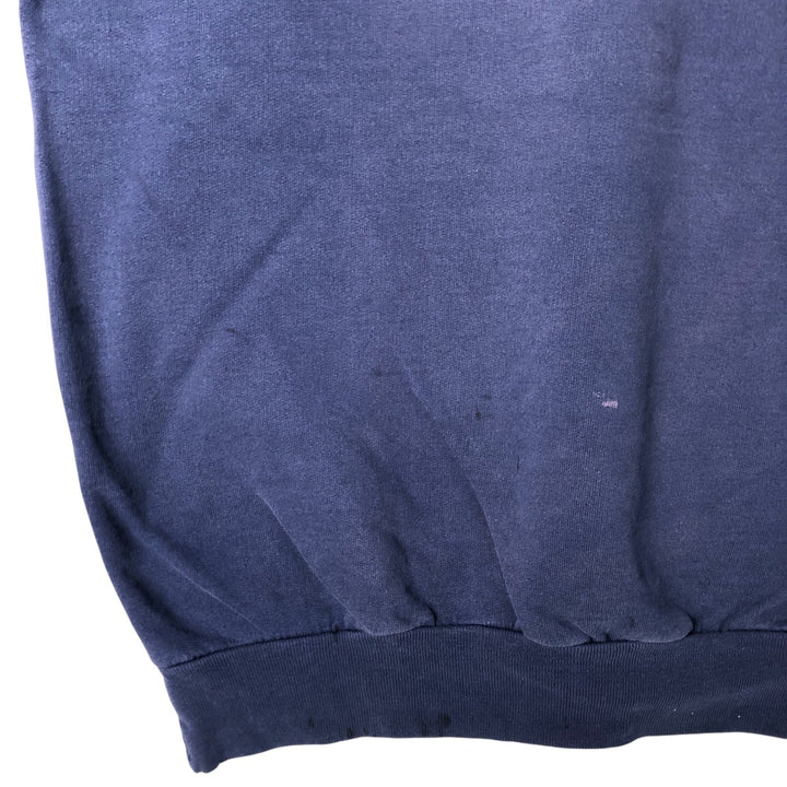 Vintage 90'S NORTHERN printed sweatshirt, size L, men's unclear navy blue type Vintage Second Hand