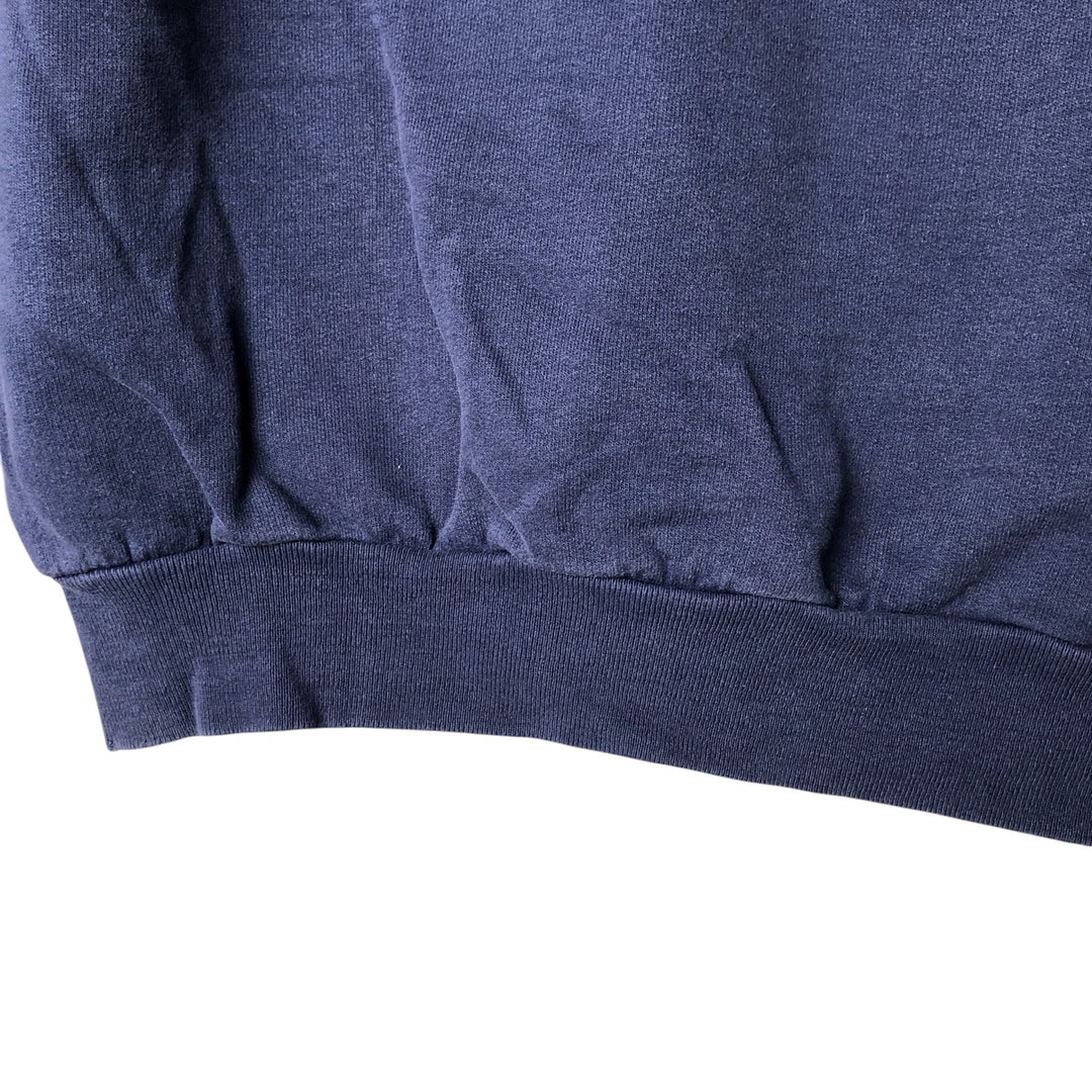 Vintage 90'S NORTHERN printed sweatshirt, size L, men's unclear navy blue type Vintage Second Hand