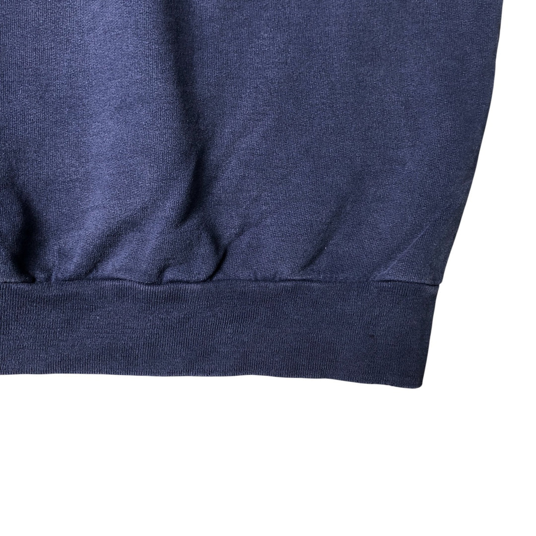 Vintage 90'S NORTHERN printed sweatshirt, size L, men's unclear navy blue type Vintage Second Hand