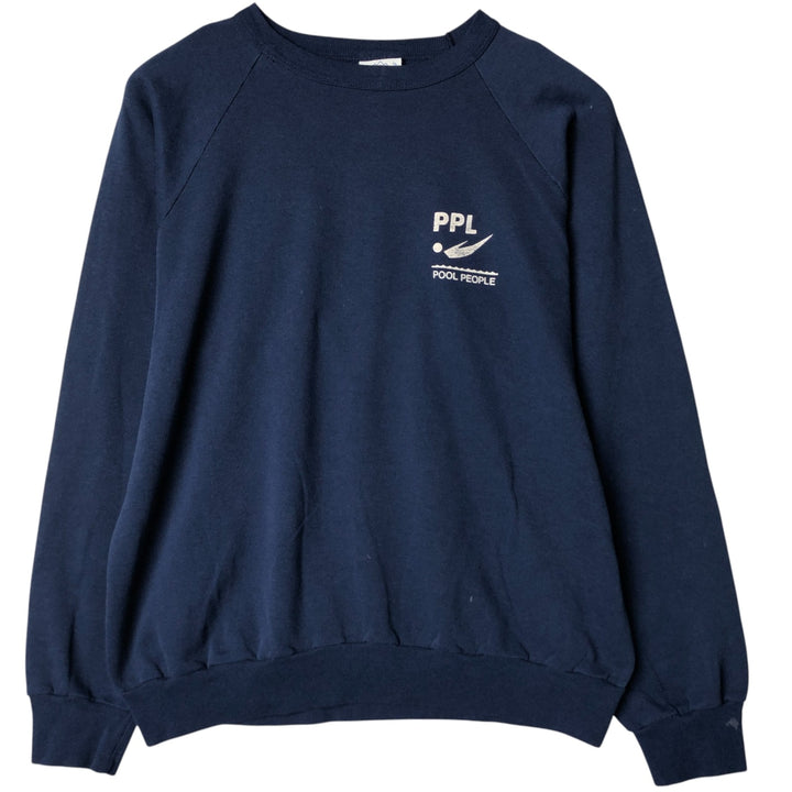Vintage 1980'S Penmans printed sweatshirt, men's size XL unclear navy blue type Vintage Second Hand