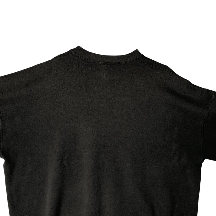 90'S Fruit of the Loom printed sweatshirt, men's XXL size, vintage cotton black type Vintage Second Hand