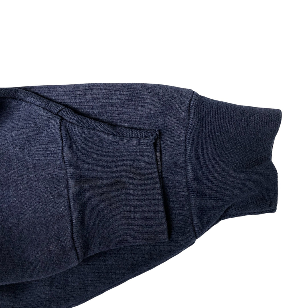 90'S Fruit of the Loom Super Cotton Sweatshirt, Made in USA, Men's Size L, Vintage cotton navy blue type Vintage Second Hand