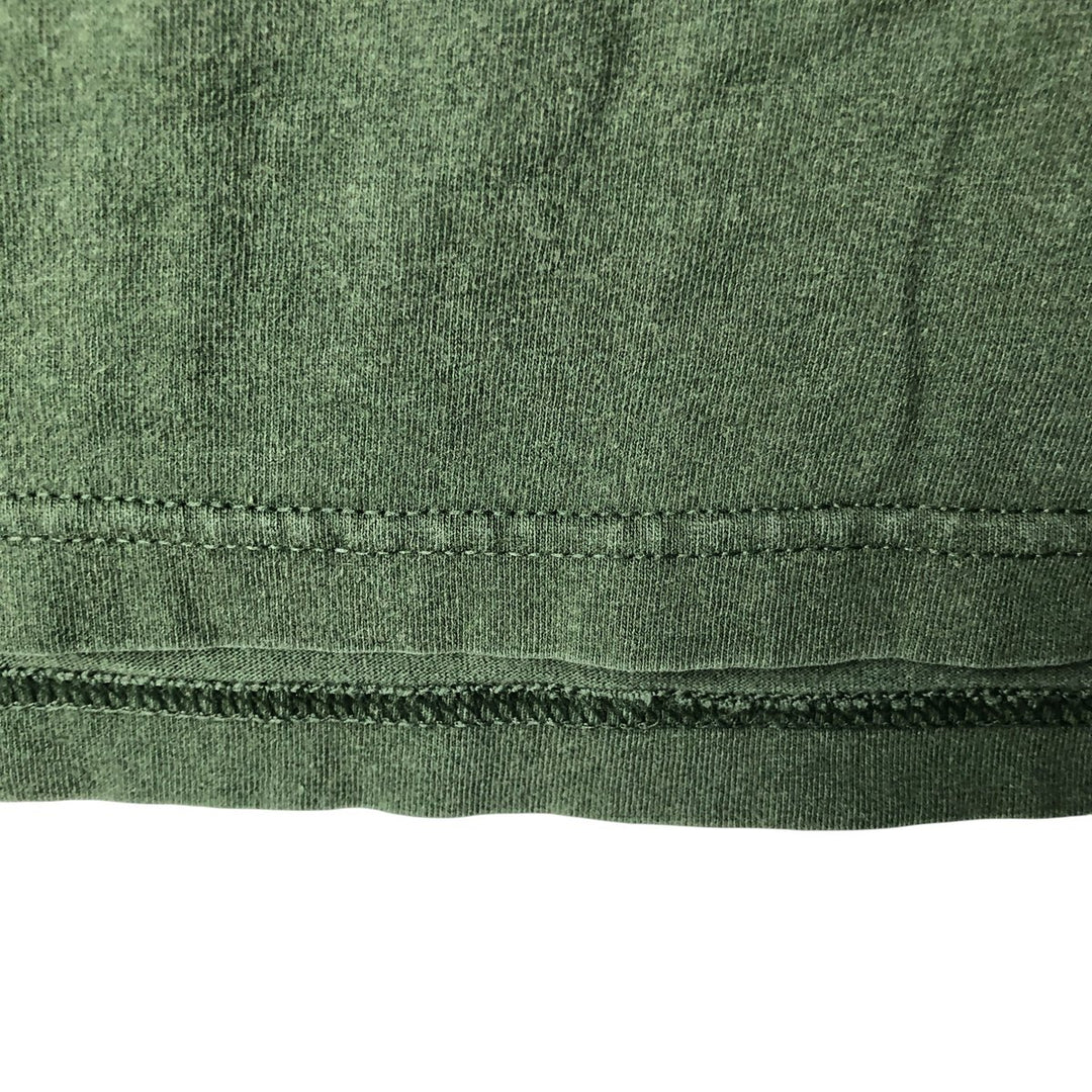 Vintage 90'S O'NEILL surf/skate T-shirt, Made in USA, Men's Size L cotton Green type dark green Vintage Second Hand