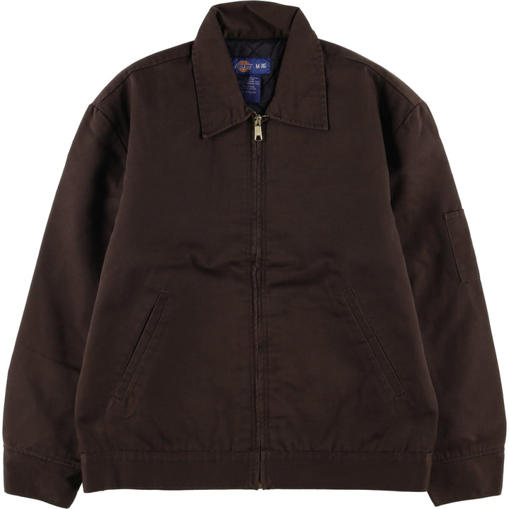 Dickies Work Jacket Men's M size polyester brown type Vintage Second Hand