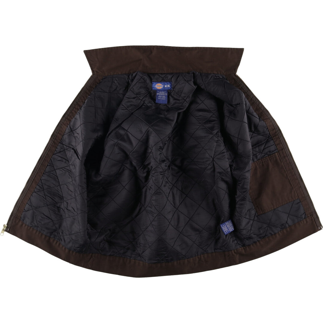 Dickies Work Jacket Men's M size polyester brown type Vintage Second Hand