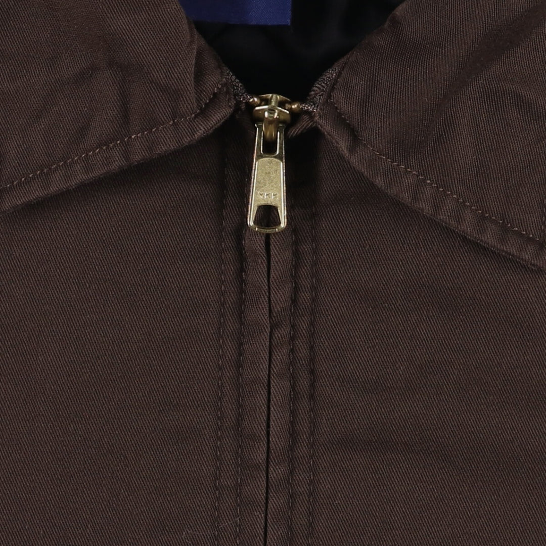 Dickies Work Jacket Men's M size polyester brown type Vintage Second Hand