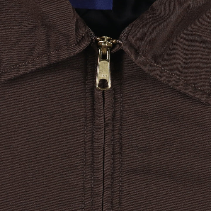 Dickies Work Jacket Men's M size polyester brown type Vintage Second Hand