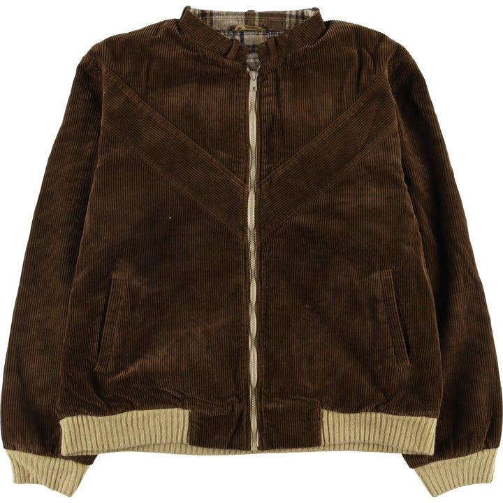 Corduroy jacket, men's size M unclear red type reddish brown Vintage Second Hand