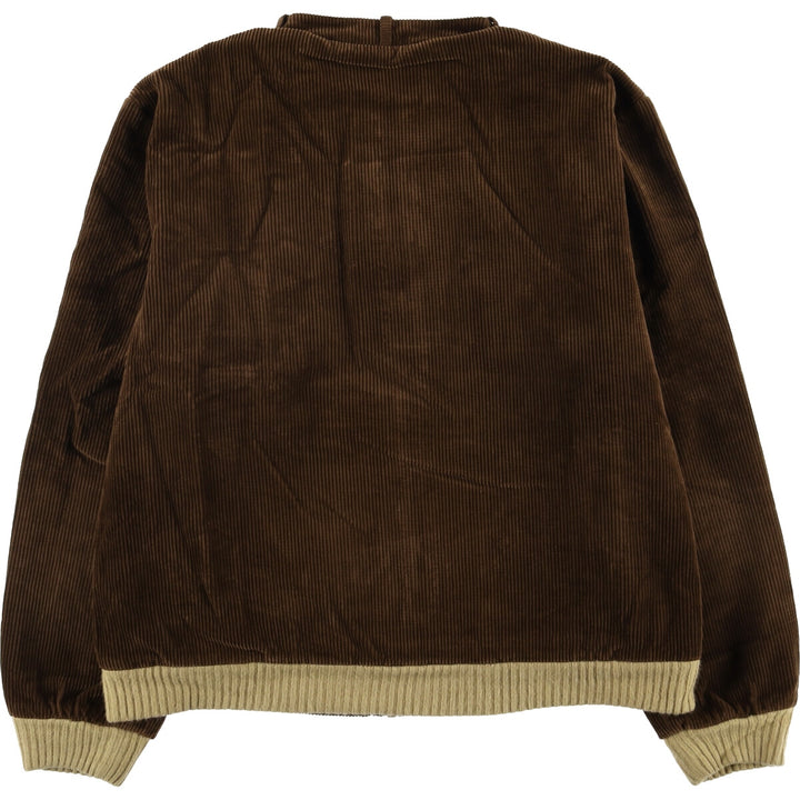 Corduroy jacket, men's size M unclear red type reddish brown Vintage Second Hand