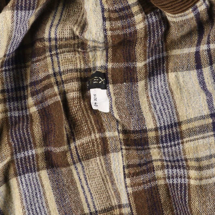 Corduroy jacket, men's size M unclear red type reddish brown Vintage Second Hand