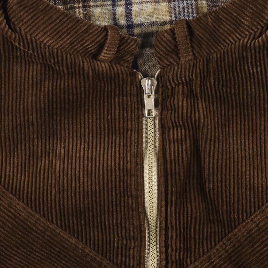 Corduroy jacket, men's size M unclear red type reddish brown Vintage Second Hand