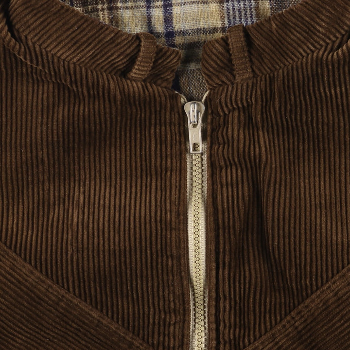 Corduroy jacket, men's size M unclear red type reddish brown Vintage Second Hand