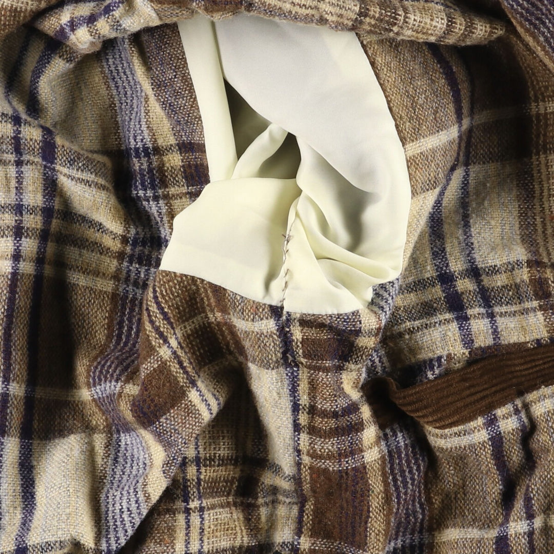 Corduroy jacket, men's size M unclear red type reddish brown Vintage Second Hand