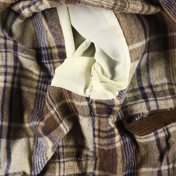 Corduroy jacket, men's size M unclear red type reddish brown Vintage Second Hand