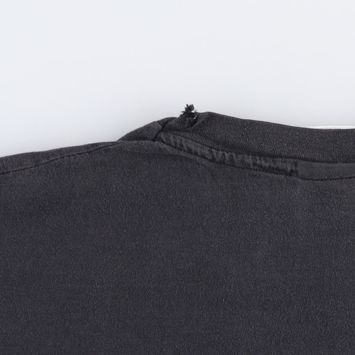 Vintage 90'S Hanes BEEFY-T Printed T-Shirt, Men's Size XL cotton black type Vintage Second Hand