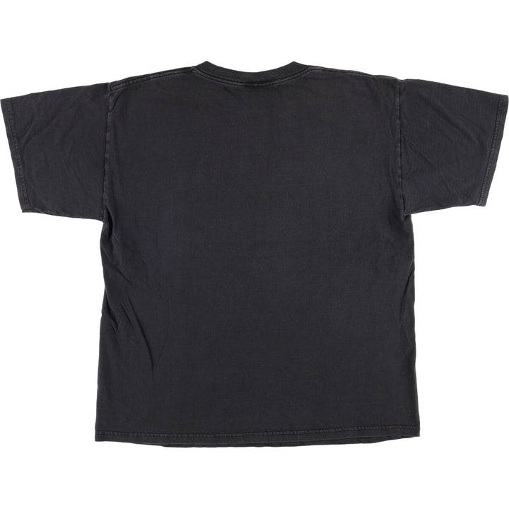 90'S Tultex Message Print T-Shirt, Men's XL, Vintage cotton black type Vintage Second Hand