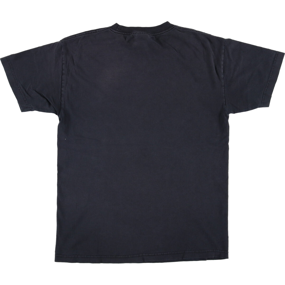 2000'S ALSTYLE Message Print T-Shirt, Men's Size M cotton black type Vintage Second Hand