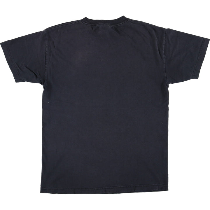2000'S ALSTYLE Message Print T-Shirt, Men's Size M cotton black type Vintage Second Hand