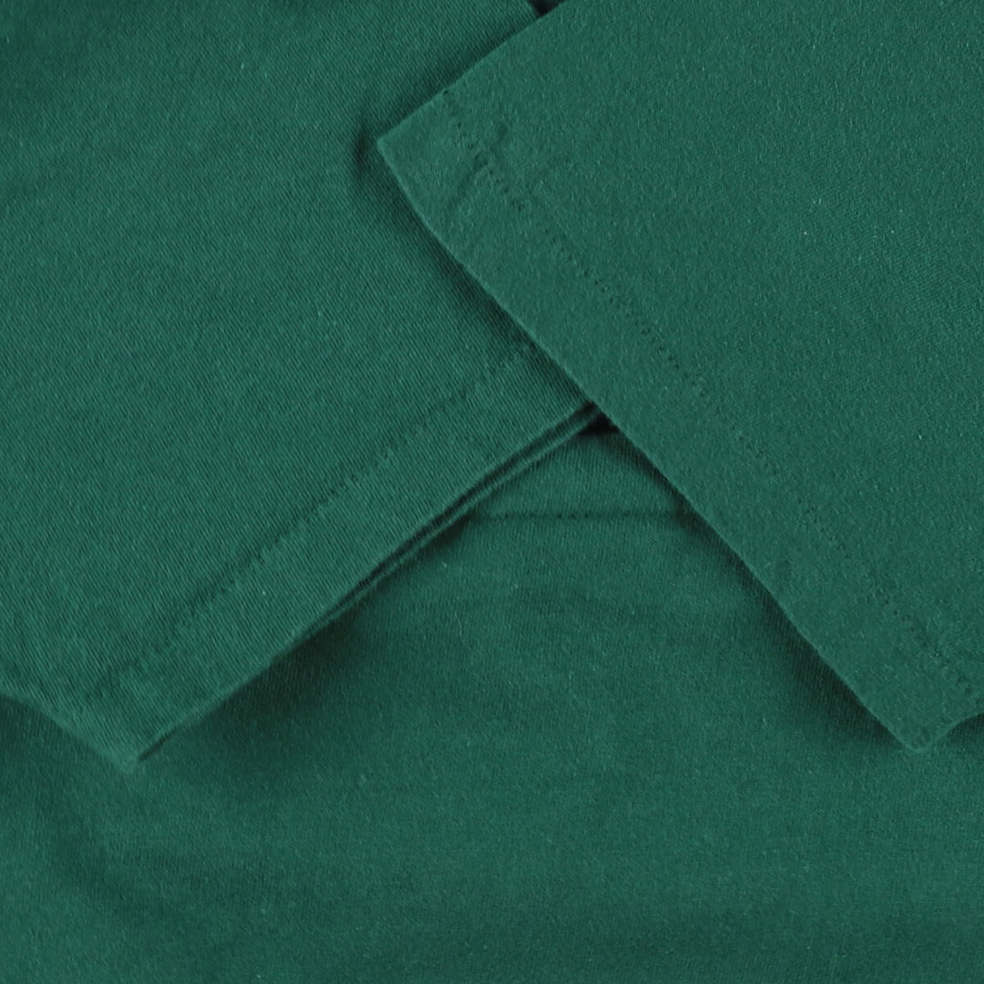 Vintage 90'S Oneita Matsukaze Print T-Shirt, Made in USA, Men's Size Medium cotton green type Vintage Second Hand